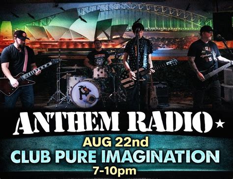 ANTHEM RADIO Live at CLUB PURE IMAGINATION , Club' Pure Imagination ...