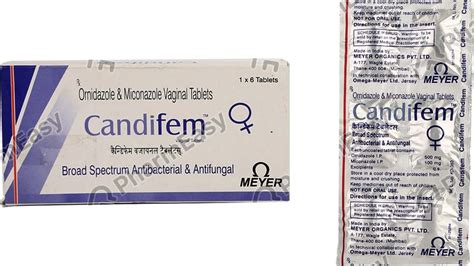 Buy Candifem Strip Of 6 Vaginal Tablets Online at Flat 15% OFF | PharmEasy