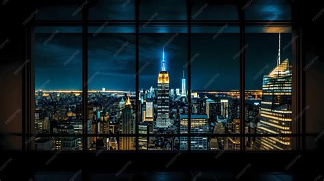 Buildings Night Window View 的图像结果
