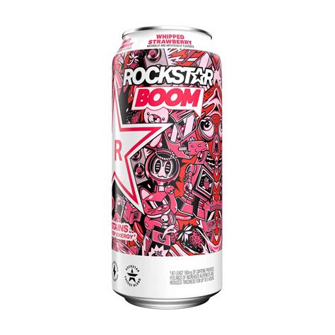 Buy Rockstar Boom Energy Drink Whipped Strawberry 16 Fl Oz from Dollar ...