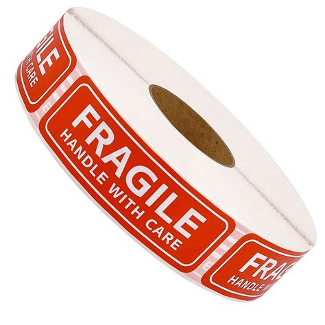 1 Roll of Methdic Fragile Stickers - 1000 Labels India | Ubuy