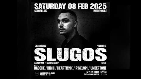 Colorblind x SlugoS at Mylos Club, Mylos Club Thessaloniki, 8 February ...