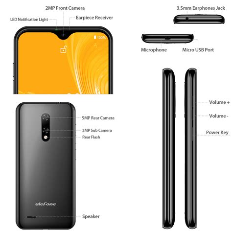 Image result for Ulefone Note 8 Colours