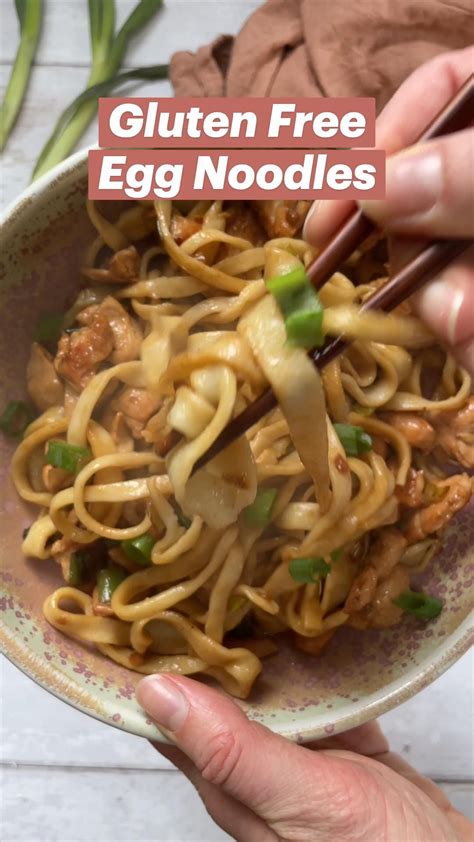 Gluten free egg noodles – Artofit