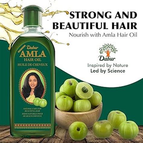 Dabur Amla Hair Oil-amla, Amla Hair Oil, Amla Oil for Healthy Hair ...