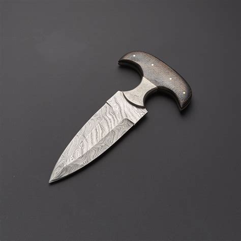 Damascus Push Dagger Knife // PD-S01 - Evermade Traders - Touch of Modern