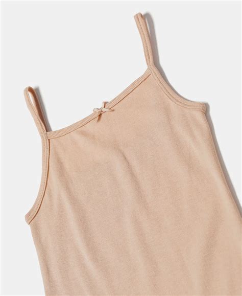 Buy Super Combed Cotton Rib Fabric Camisole with Regular Straps - Skin ...