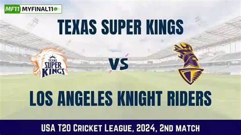 TEX vs LAS Dream11 Prediction Today 2nd Match, USA T20 Pitch Report ...
