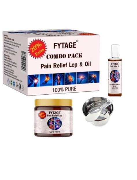 Pain Relief Lep & Oil (Helps rheumatoid arthritis, Reduces stiffness ...