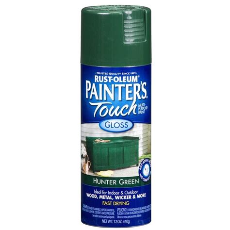 Rust-Oleum 12 Oz. Hunter Green Gloss Spray Paint at Lowes.com