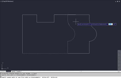 Stretch Long Control AutoCAD 的图像结果