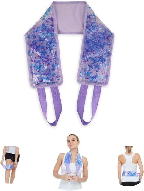 Amazon.com: FOMI Premium Hot Cold Gel Bead Ice Pack | Cool Compress for Shoulder, Neck, Lower ...