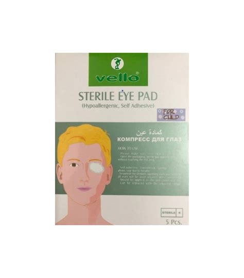 VELLO GÖZPEDİ YAPIŞK, 5 CM *6,2 CM ÇOCUK - AKN Sağlık ve Itriyat Deposu