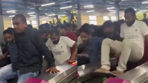 Shocking Video: Fans Jump Over Automatic Entry Gates at Bengaluru Metro ...