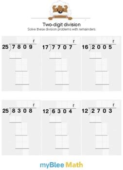 Division Using Two Digit in Grade 5 的图像结果