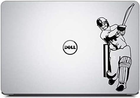 PEACOCKRIDE PVC Vinyl M S Dhoni Unforgettable WC Six Laptop Decal ...