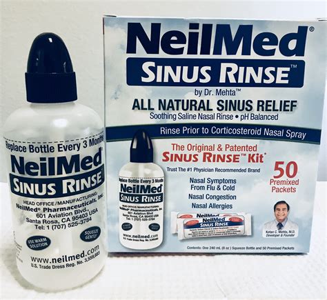 Sinus Rinse Instructions-Neil Med Sinus Rinse-Dr. Ashley Sikand