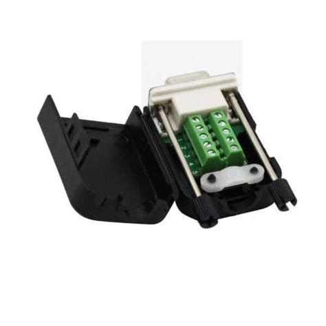DB9 Female to RS232 Terminal Converter for Connecting Serial Devices ...