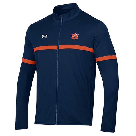 Under Armour Auburn Tigers 2023 Assist Warm Up Full-Zip Jacket | Academy