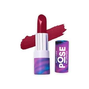 Buy MyGlamm POSE HD Lipstick-Cranberry (Red)-4 gm | Matte Lipstick ...