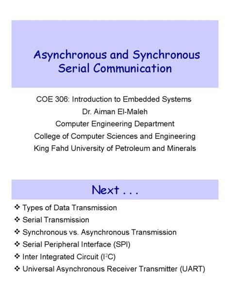 Image result for Asynchronous Serial Communication Layout