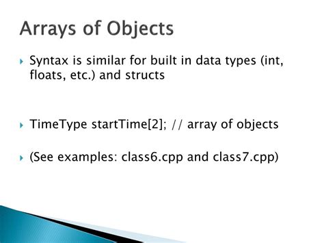 Array of Objects C 的图像结果
