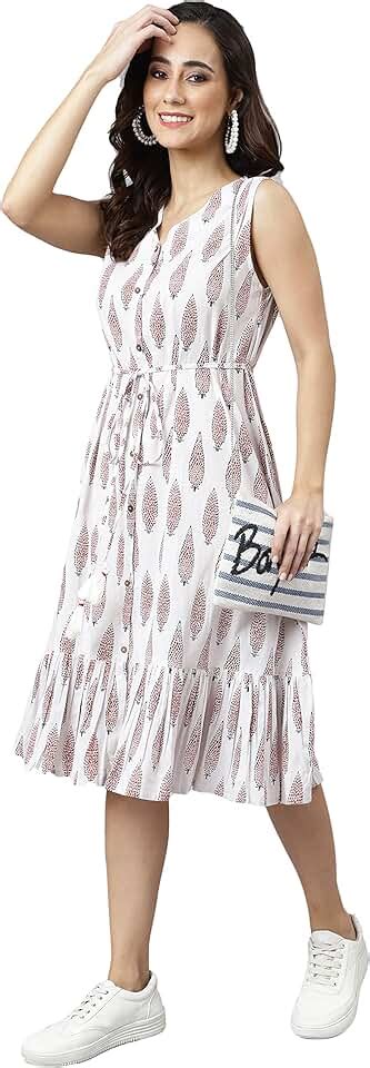 Amazon.in: Sleeveless - Women's Dresses / Women's Dresses & Jumpsuits ...