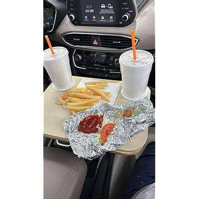 2-in-1 Drive-Thru Tray: Car Food Tray, Wood Car India | Ubuy