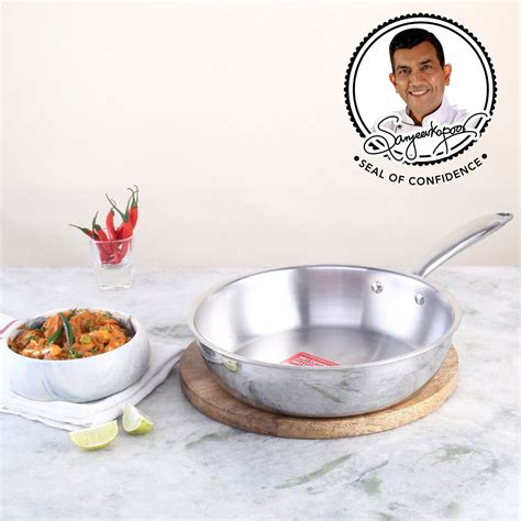Buy Nigella Tri-ply Stainless Steel Fry Pan,20cm Online At Best Price ...