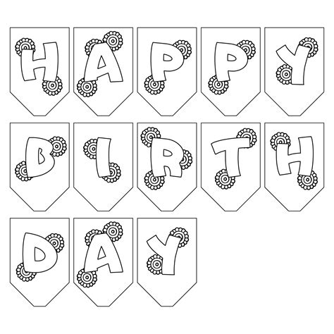 Free Printable Birthday Banners: Easy DIY Party! - Printables for Everyone