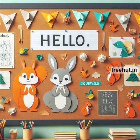 Squirrel Bulletin Board Ideas and Classroom Activities