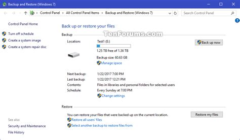 Image result for Windows Backup Setup
