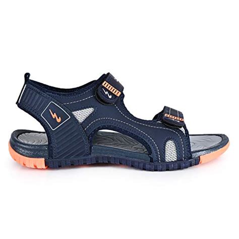 Campus Men's 3k-908 BLU-ORG Outdoor Sandals-7 UK/India (41 EU) (3K-908 ...