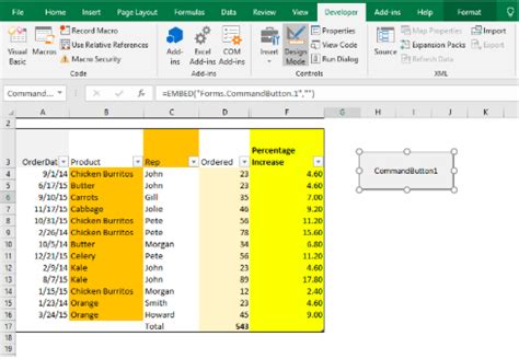 Image result for Excel Add Button
