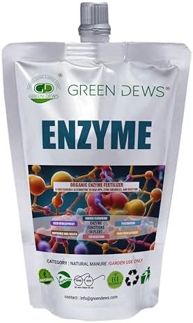 Green Dews Enzyme Fertilizer For Plants Organic Liquid Form Bioactive ...