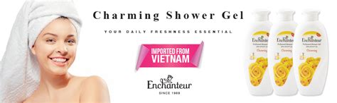 Buy Enchanteur Charming Perfumed Shower Gel with Roses, Muguet & Citrus ...