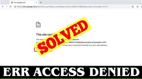 Image result for Access Denied Error Code