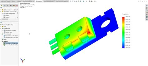 Image result for Static Thermal Simulation SolidWorks