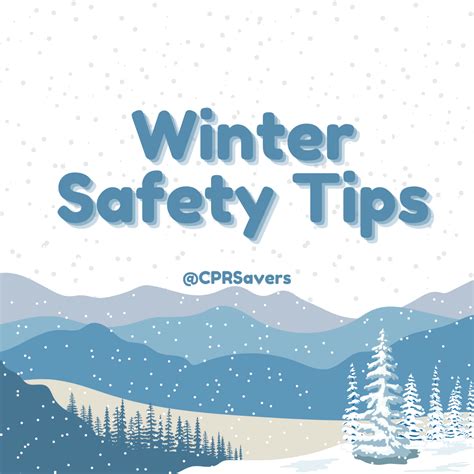 Winter Safety Tips