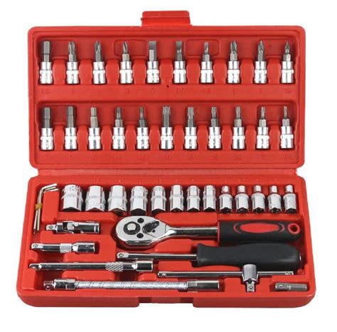 P M H 46 In 1 Pcs Tool Kit & Screwdriver And Socket Set, Hand Tool Kit ...