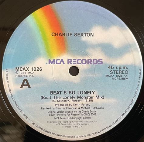 Charlie Sexton / Beat's So Lonely 12inch盤その他にもプロモーション盤 レア盤 レコード 多数出品(ディスコ)｜売買されたオークション情報、yahooの ...