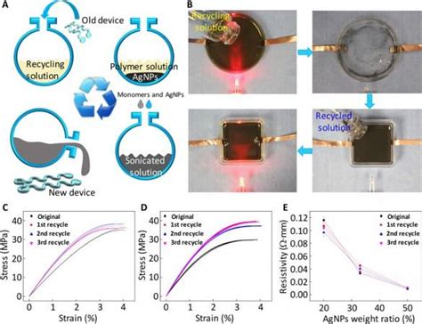 Recyclable e-skin can reduce electronic waste, give sensitivity to ...
