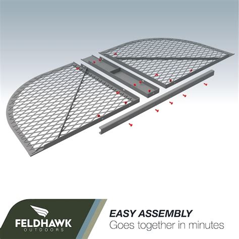 Feldhawk 3.5-in inches x 38-in inches x 58-in inches Metal Window Well ...