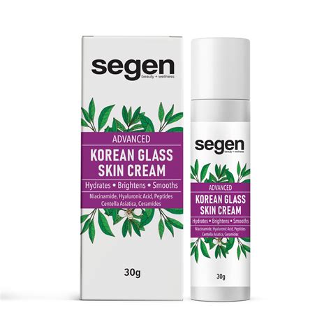 Segen Korean Glass Skin Cream 30g – Niacinamide, Peptides & Ceramides ...