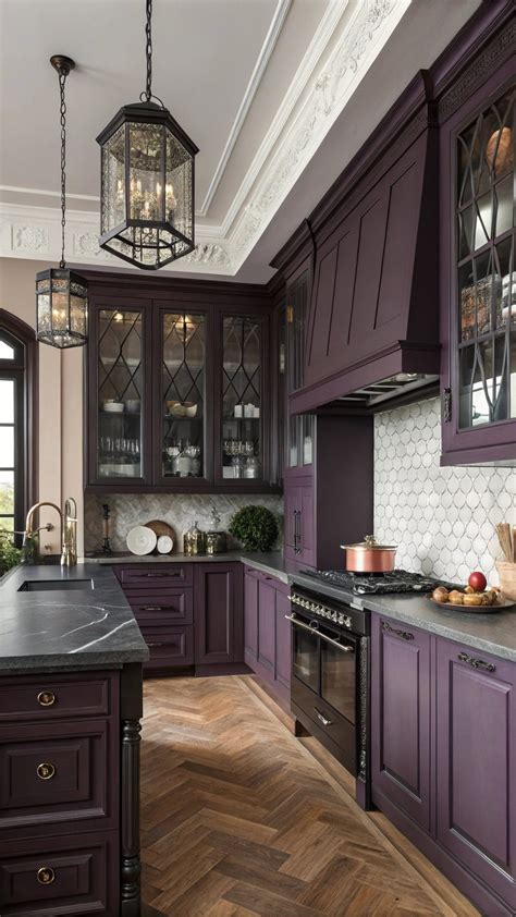 23 Perfect Purple Kitchen Cabinet Ideas for a Stunning Home
