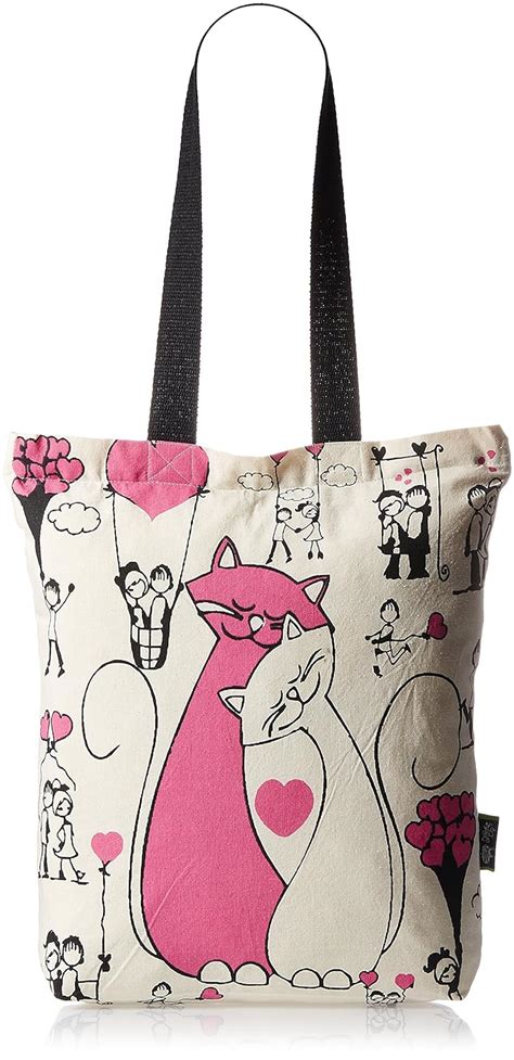 Kanvas Katha Canvas Women'S Tote Bag (Ecru, Kkcamzss16029) : Amazon.in ...