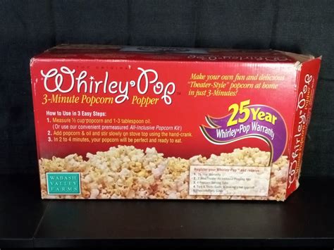 WABASH VALLEY FARMS THE ORIGINAL WHIRLEY-POP | Ubuy India