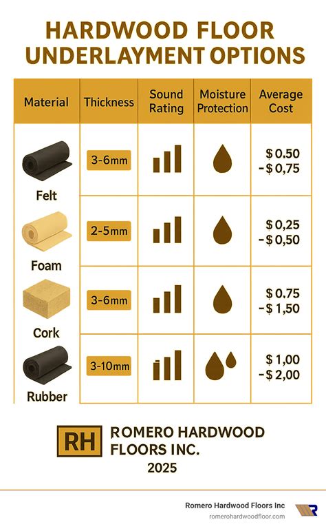 Hardwood floor underlayment options: Best Guide 2025