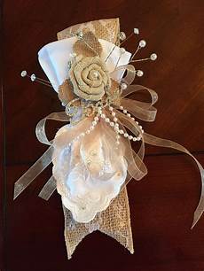 Corsage Ideas For Wedding by S Corsage For Bridal Shower Burlap Lace Corsage Ideas For Wedding