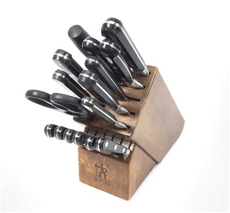 Lot - J.A. Henckels Knife Set With Chefs Choice Sharpener